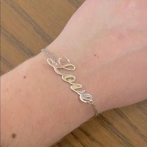 Silver Love Bracelet